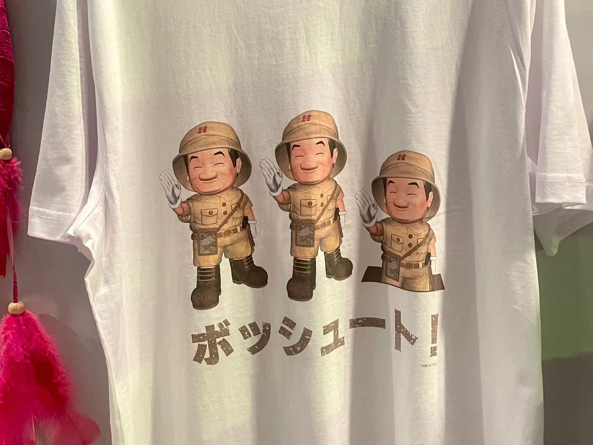 ここでしか買えない?!レアなボッシュートTシャツもありました笑