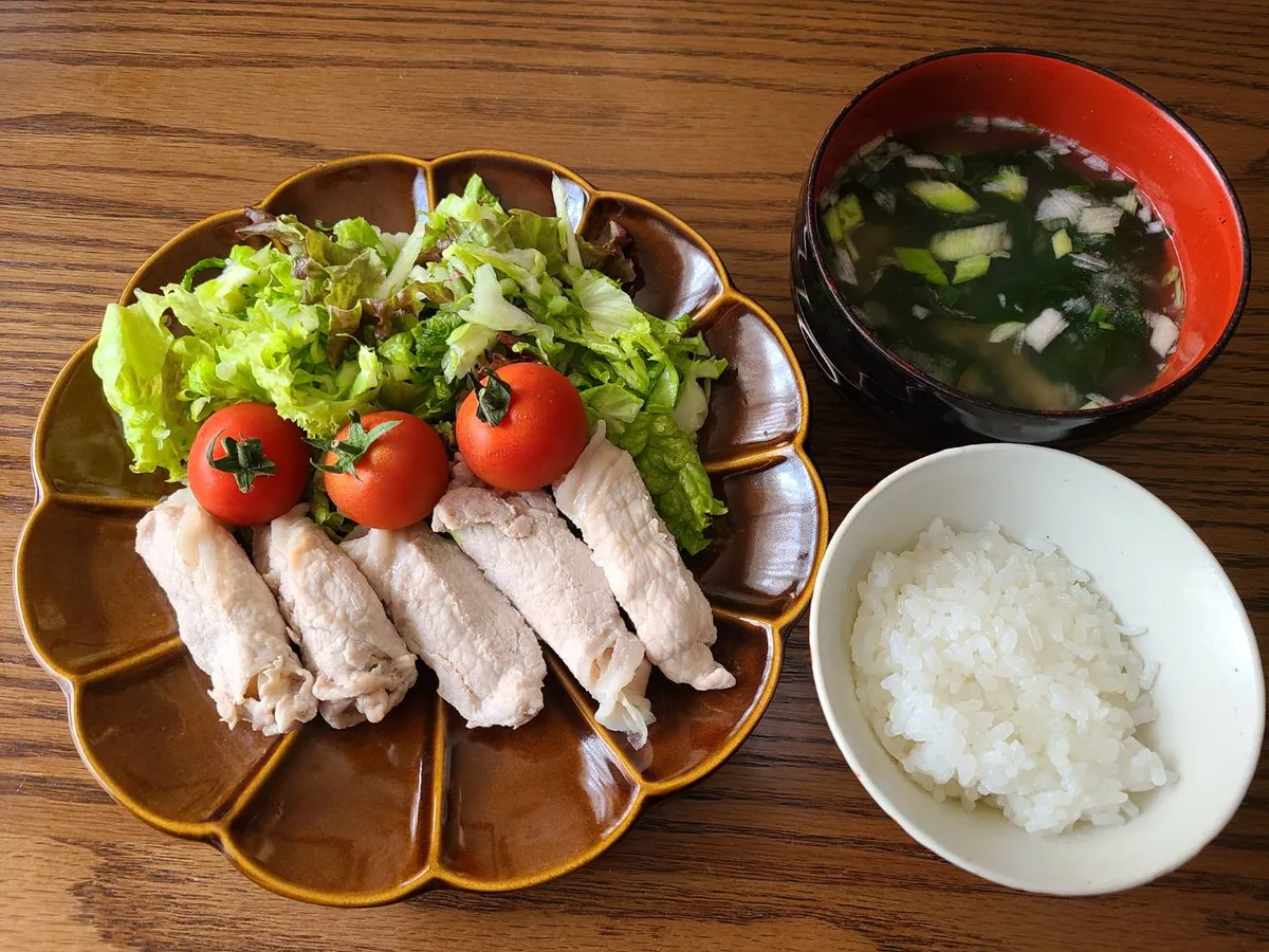 ガリ生姜活用レシピ②、ガリ生姜の豚ロース肉巻き。