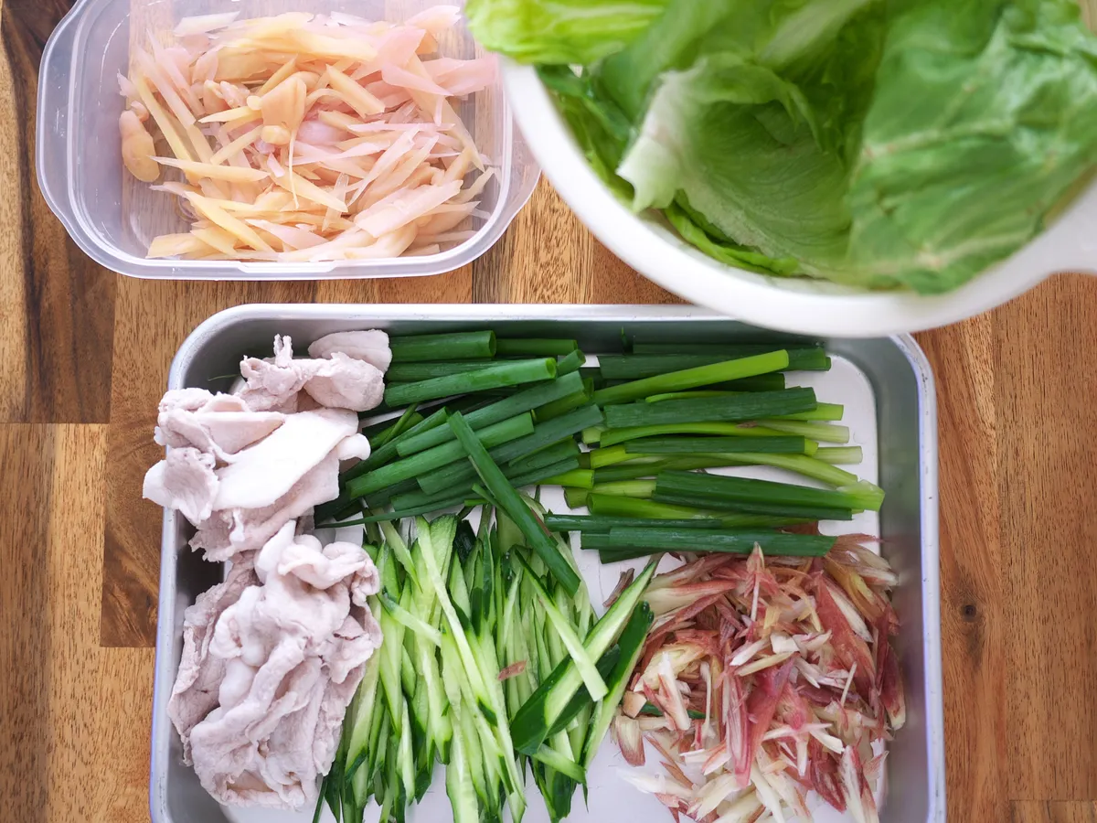 面倒なときはカット野菜を使うのもお勧め