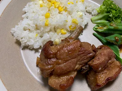 お酢の力でお肉もホロホロ