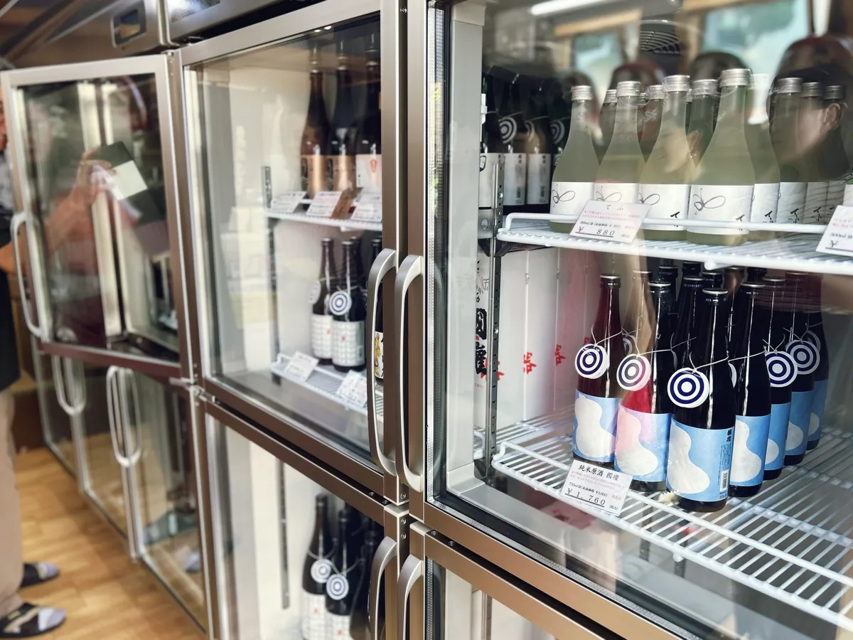 国権酒造の日本酒が勢揃い