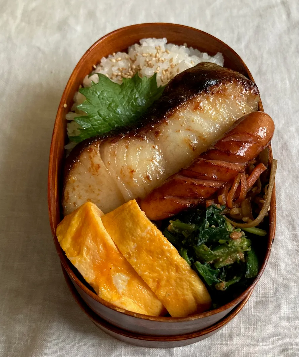 好評だった銀鱈の西京焼き弁当