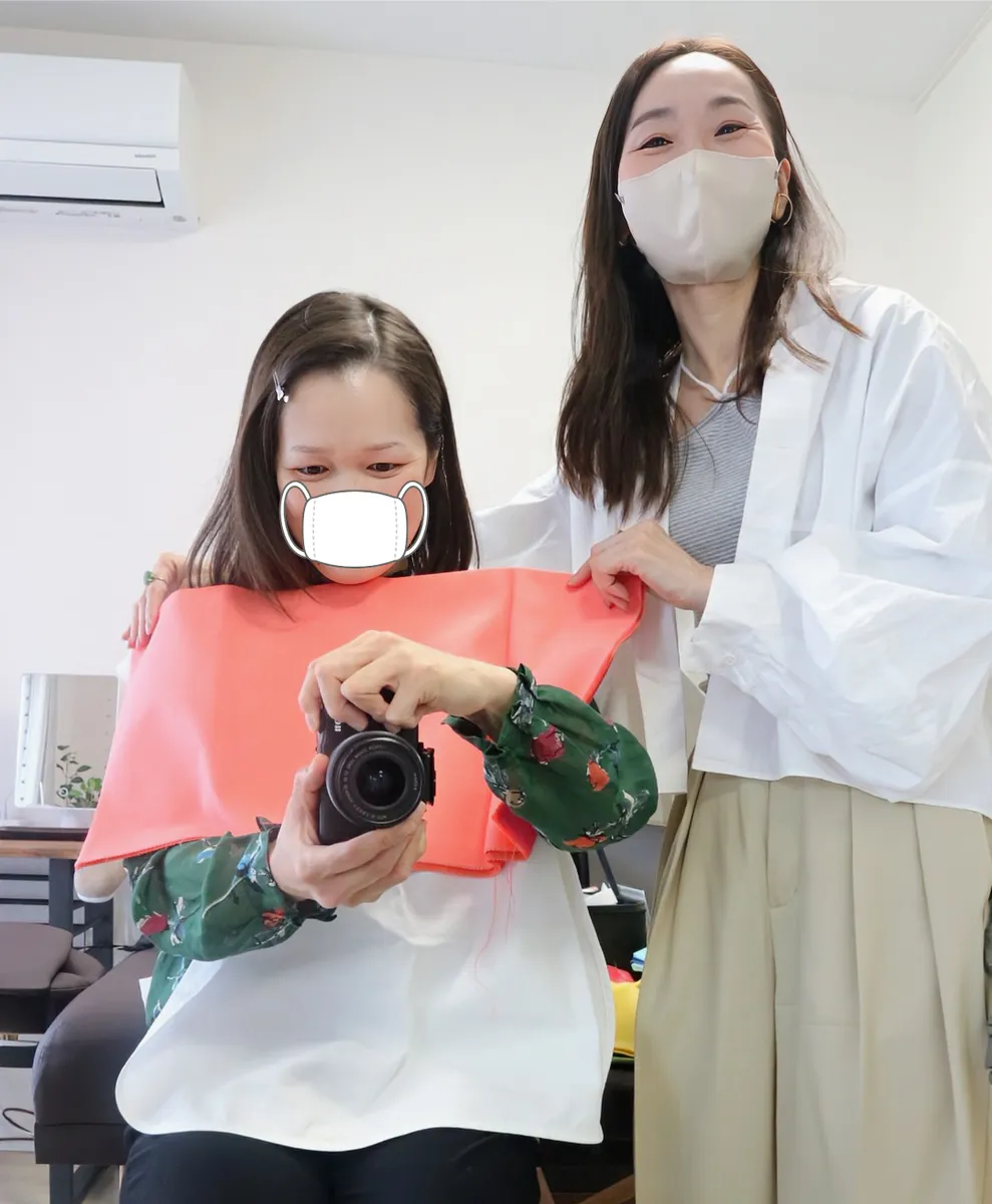 AOI COLOR代表の吉田さん（3児の美人ママさん！）に直接診断していただけます。