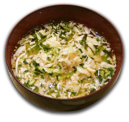 乾燥野菜みそ汁