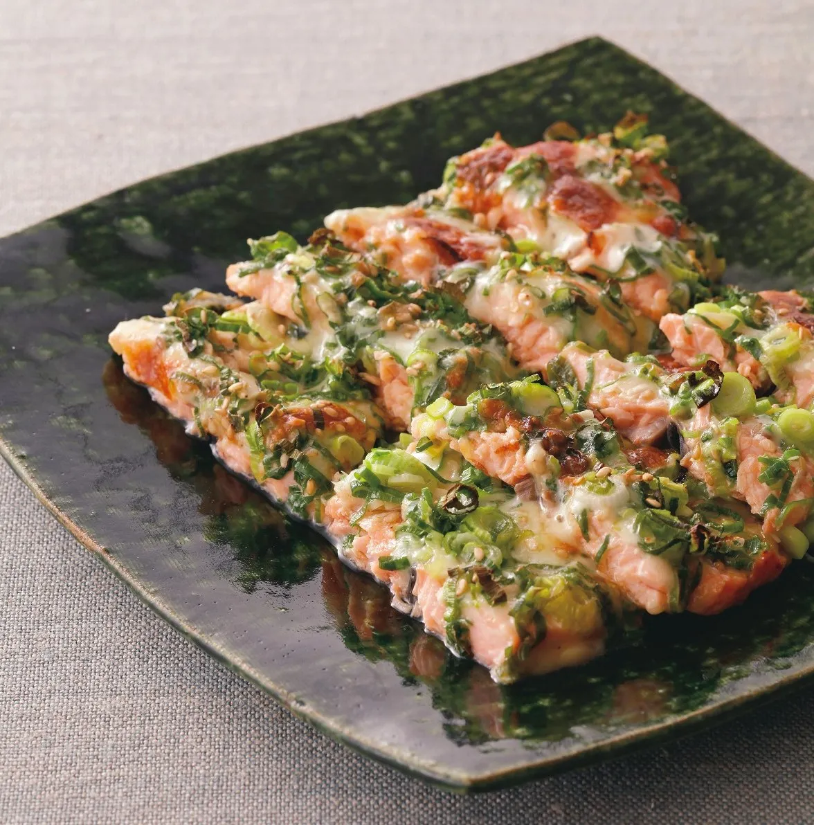鮭の和風チーズ焼き