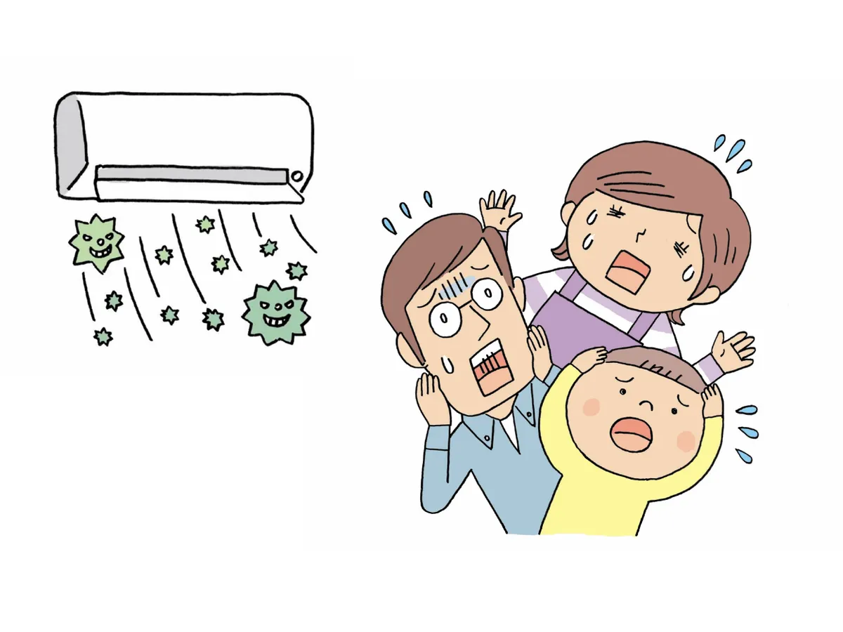 エアコンの〈隠れカビ〉撃退