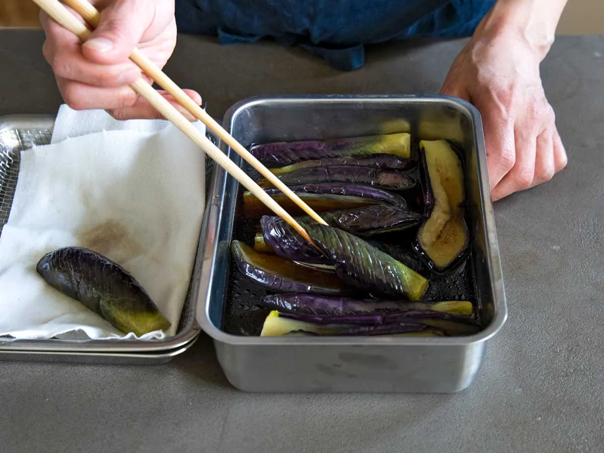 なすの作り置きメニュー