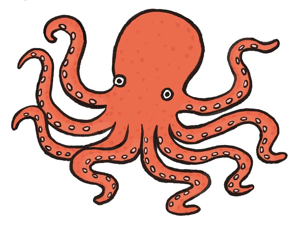 たこのイラスト