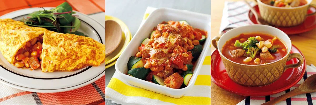 オムレツ、チーズ焼き、スープにしても美味