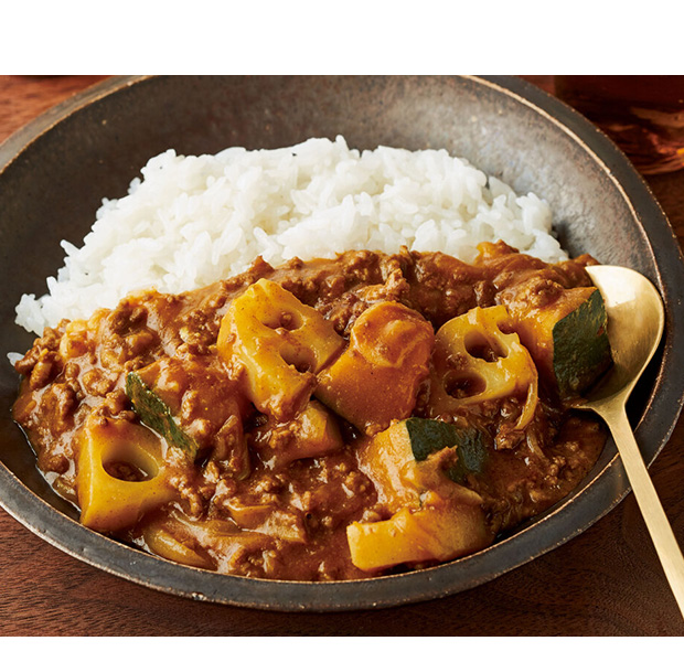 れんこんキーマカレー