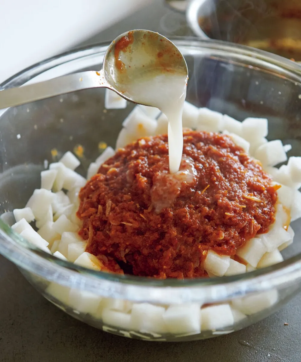 味つけのポイントは甘酒！