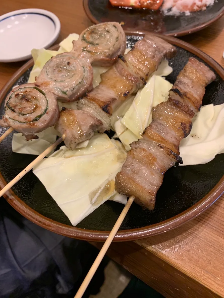 博多ラーメンShinShInの串焼き
