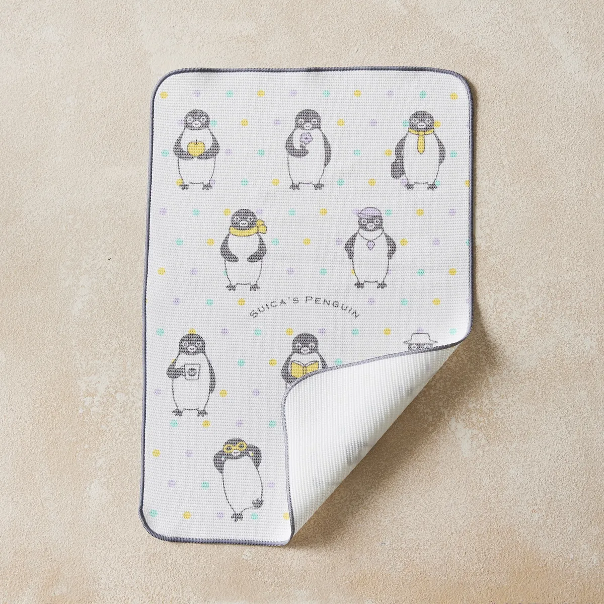 Suicaのペンギン 吸水キッチンクロス（水玉）