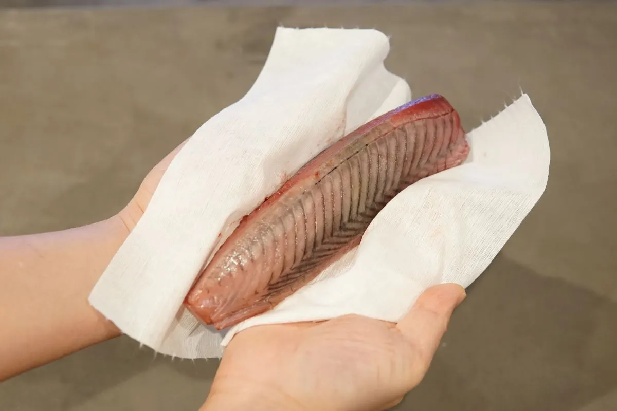 かつおの水けを
