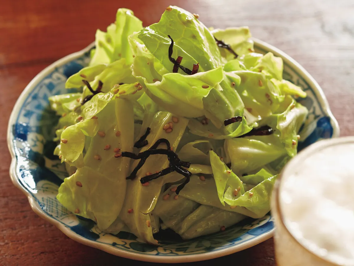 やみつき昆布キャベツ