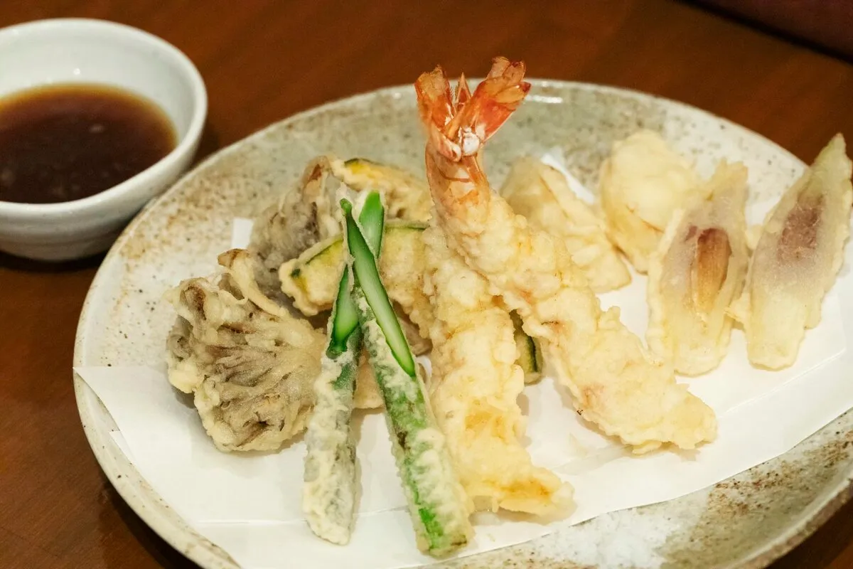 「うまい魚と天ぷら ジロー」の天ぷら