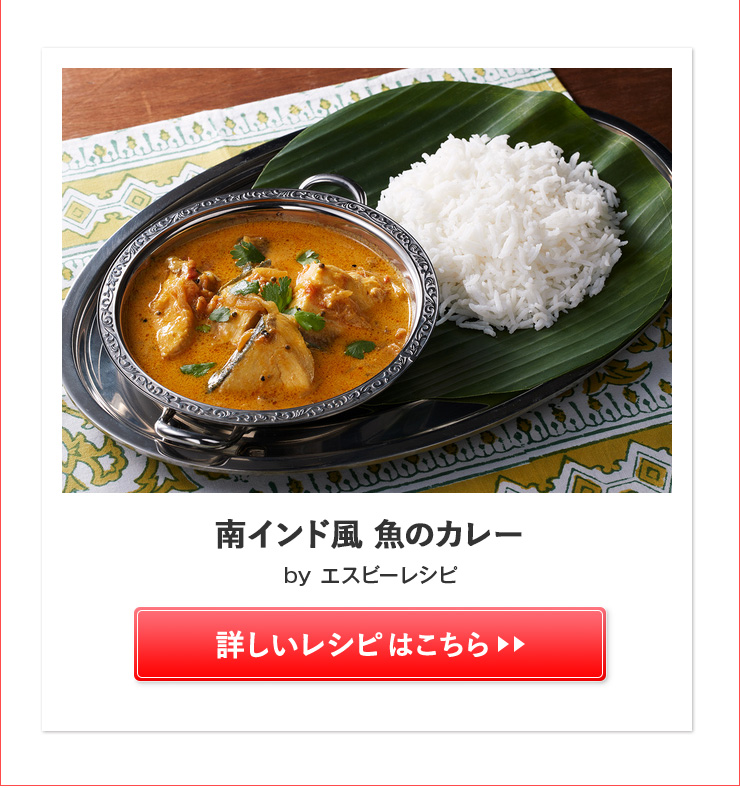 南インド風 魚のカレー